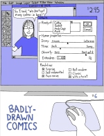 Badly-Drawn Comics issue 6 cover thumbnail